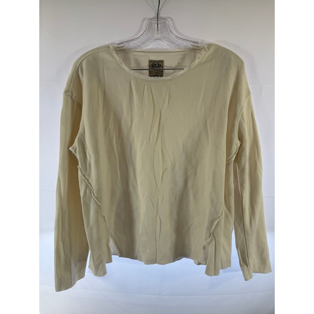 GO> By Go Silk Women’s Long Sleeve 100% Silk Top NWOT Size Small